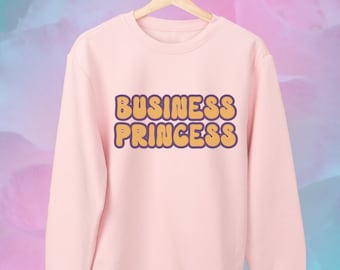 Business Woman Sweatshirt Retro for Woman Gift for Her Chic SweatShirt Trendy Women SweatShirt Cool Woman Power SweatShirt Business Woman
