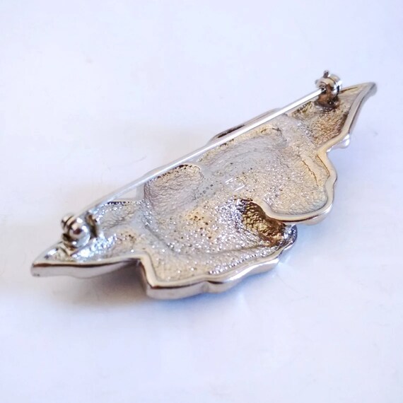 Lucky Number Five Brooch Pin - Rhinestone & Cubic Zirconia Design