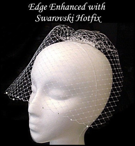 French Russian Swarovski Hoftix Edged Elegant Birdcage Face  display picture 1