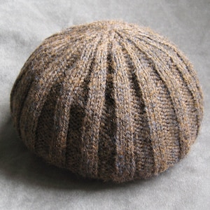 Pattern Rib Knit Boyfriend Hat - Etsy