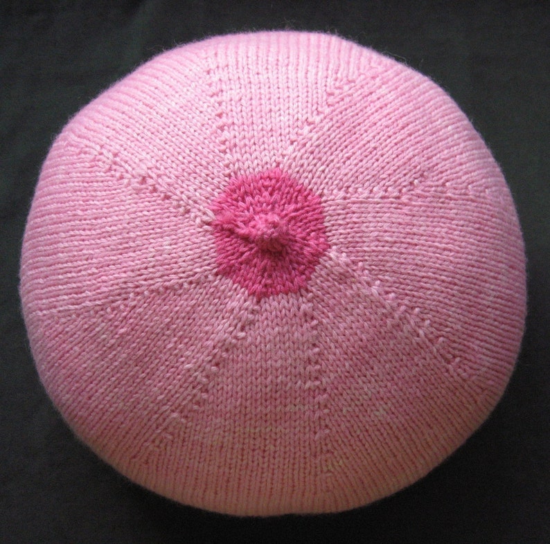 Pattern, Knit Breast Pillow image 2