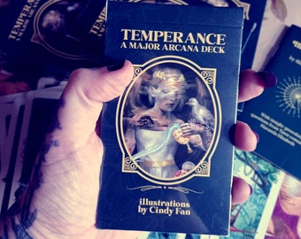 THE TEMPERANCE TAROT - A Major Arcana Tarot Deck by Temperance Tonics - A Collaboration with Maranda Elizabeth, Cindy Fan, & more.