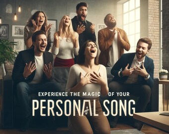 Canción personalizada e ilustraciones digitales personalizadas: ¡una experiencia musical única hecha a medida solo para usted!