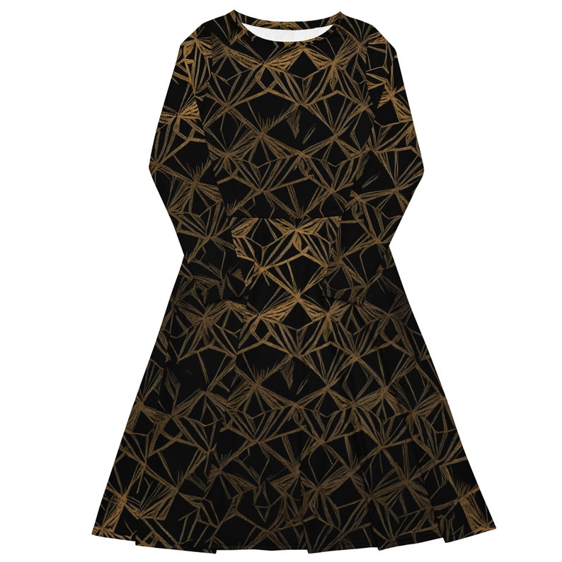 black midi dress fit and flare Sleeveless Mikado With V-Back In size-moyen-medium Minimalist Dresser Colo:Black
