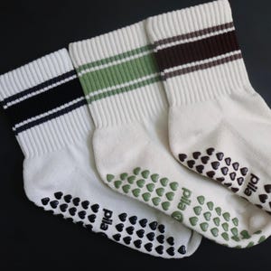 Ready for a Matcha Grip Socks, Pilates Grip Socks, Non Slip Workout Socks, Yoga Barre Socks, Fitness Gift for Women bild 6