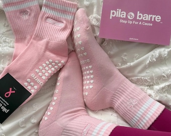 PILA Pink Pilates Sock