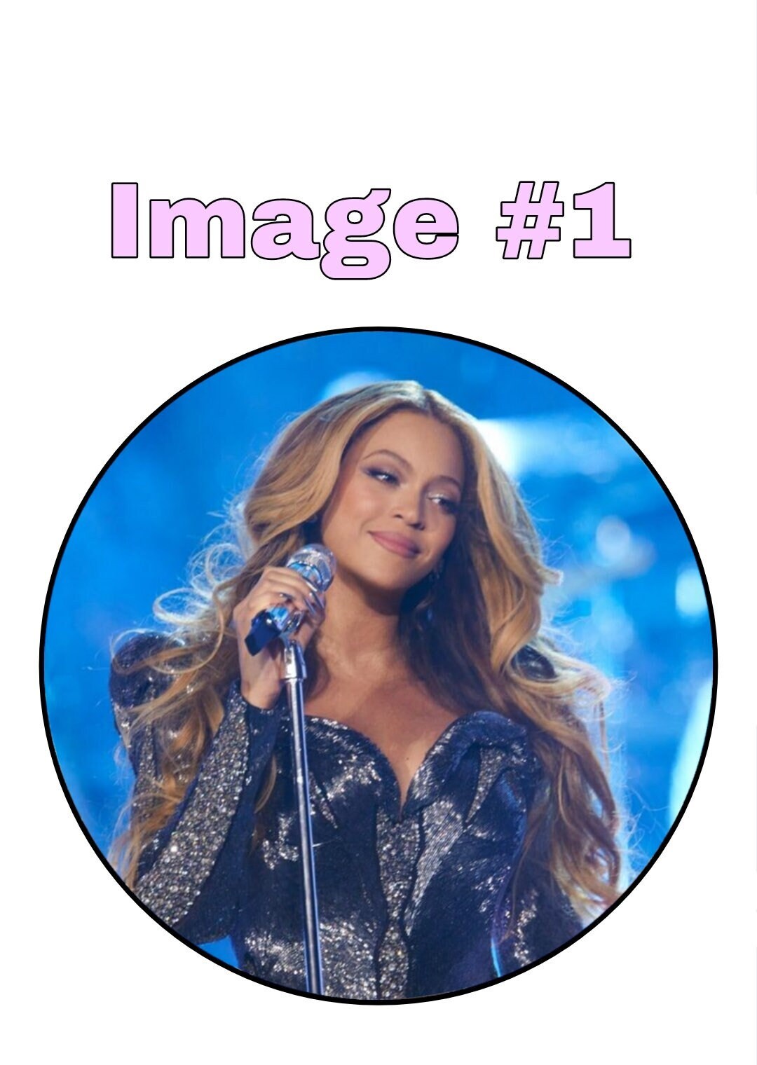 Beyoncé edible Images on Edible Frosting Sugar Sheet or Printed on ...