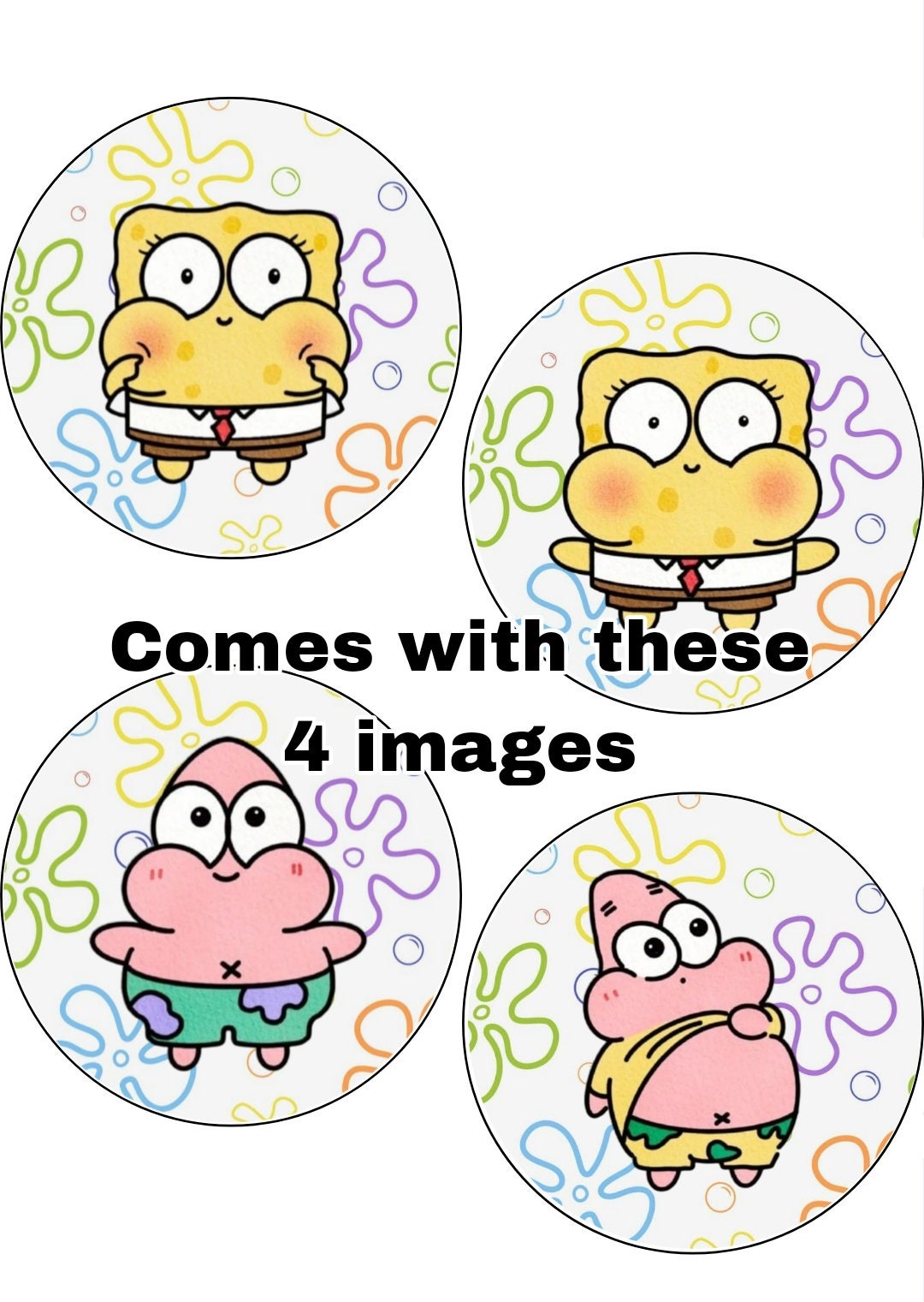 Cartoon (edible) Image Toppers | on Edible Frosting Sugar Sheet | or ...