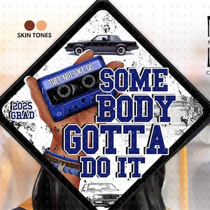 Kendrick Lamar Graduation Cap Topper: Buick Grand National - "Somebody Gotta Do It"