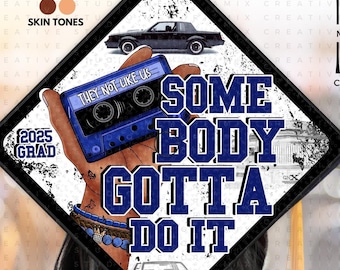 Kendrick Lamar Graduation Cap Topper: Buick Grand National - "Somebody Gotta Do It"