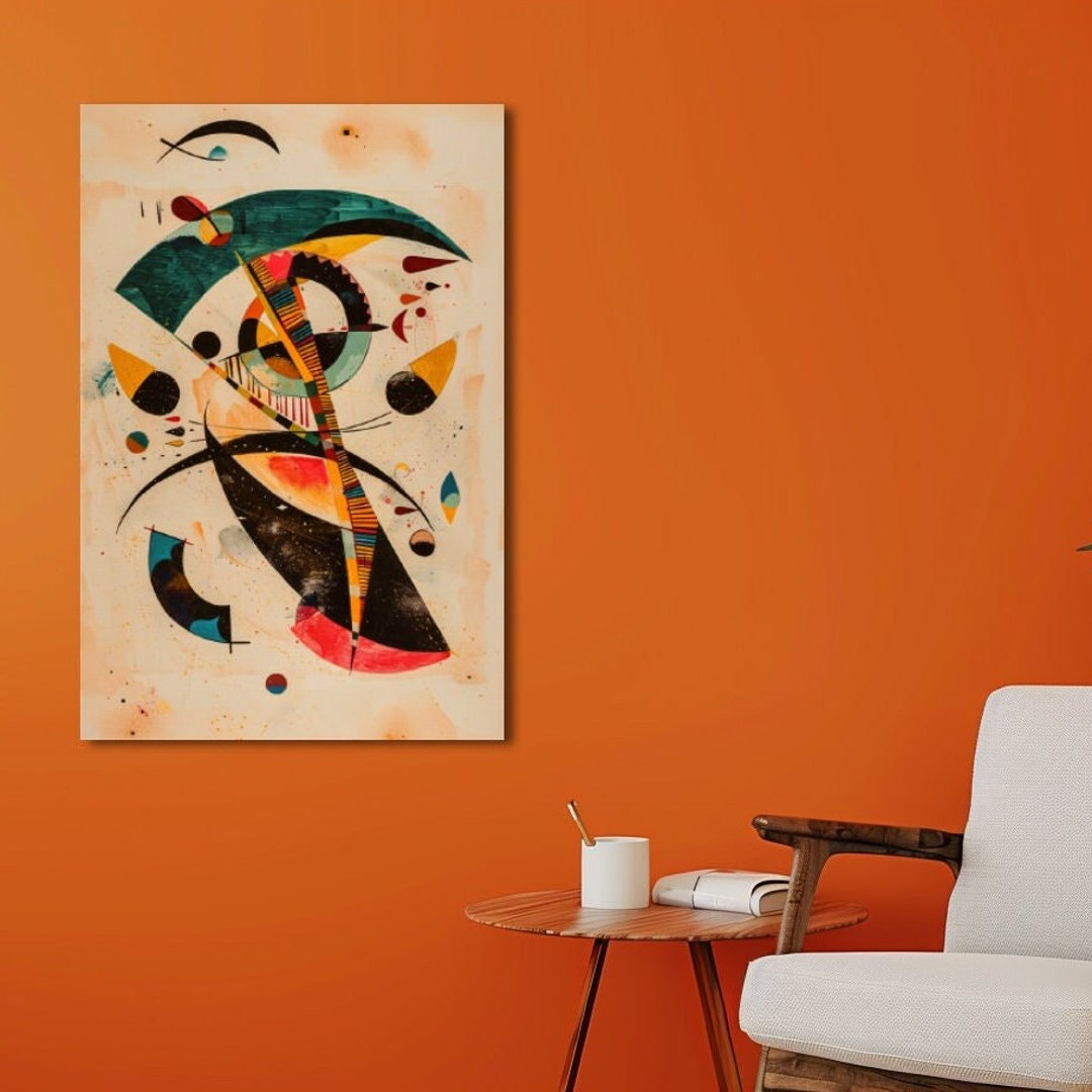 Abstract Art Poster Wall Decor 11 Etsy