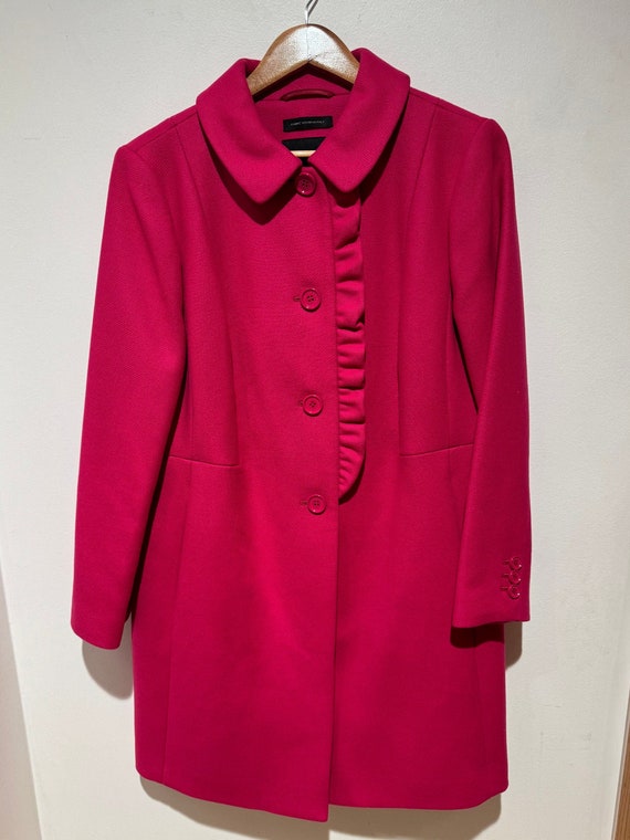 Vintage Talbots Wool Pink Pea Coat