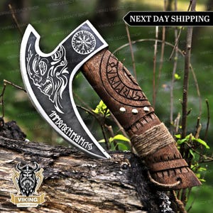 Pizza Cutter, Pizza Axe, Custom Hand Forged Viking Pizza Cutter, Viking Pizza Cutter For Valentine Gift, Rocking Pizza Cutter In Axe Style.