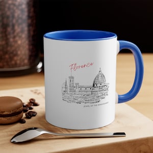 Florence Mug | Jewel of the Renaissance Mug | Cathedral of Santa Maria del Fiore Mug | Florence Lover Gift | Florence Travel Coffee Cup