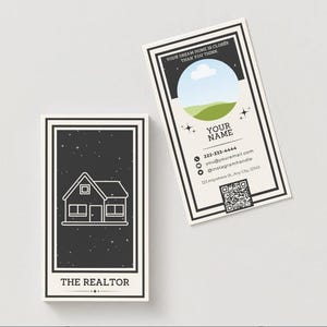 THE REALTOR | Business Card | Tarot Style | Calling Card