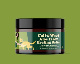 Aloe Ferox Dog Paw & Nose Balm | 100% Natural Healing and Winter Protection