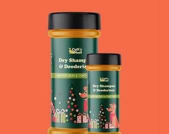 Winter Dry Shampoo for Itchy and Yeasty Dogs | All-Natural Ingredients