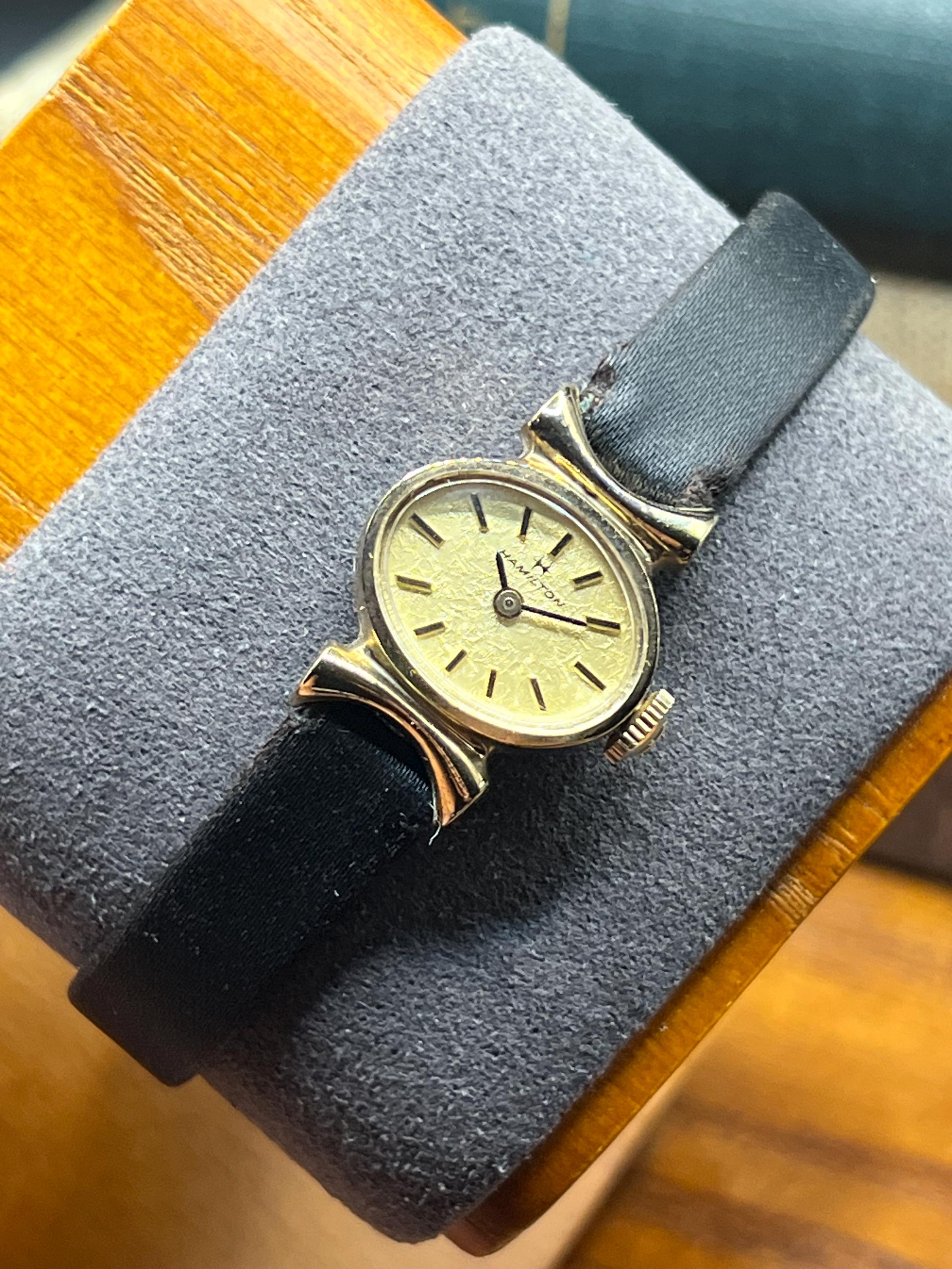 Hamilton Gold Ladies Watch - Etsy display picture 1