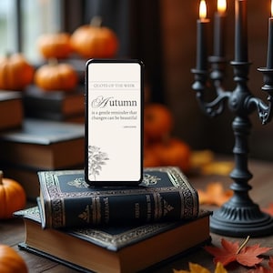 Bookstagram-sjabloon canva | Instagram-sjablonen schrijven | Boekrecensies en promotieberichten | Socialmediakit Dark Romance afbeelding 15