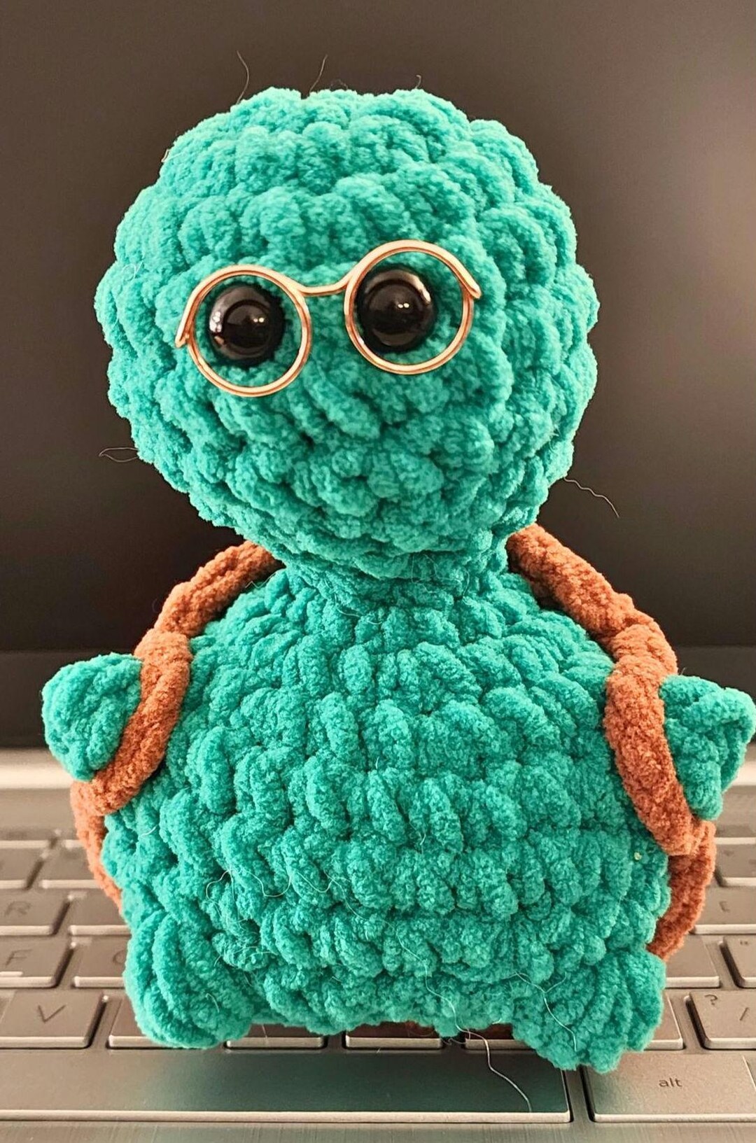 Crochet Turtle Removeable Shell Crochet Turtle Funny Turtle Gift Gag Gift Turtle Crochet Amigurumi ...