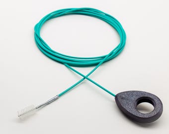 Sunroof Drain Cleaning Tool 10Ft - Flexible Rotating Brush - Unclog Volvo BMW Car Sunroof Drainage Tubes - Prevents Water Leaks & Clogs