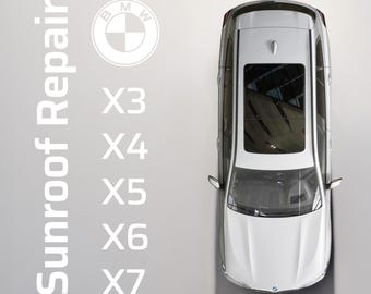 Kit de reparación de juntas de techo corredizo para BMW — X3 X4 X5 X6 X7 G01 G02 G05 G06 G07 — Evita daños por agua y ruido de viento — Alternativa 54105B32973