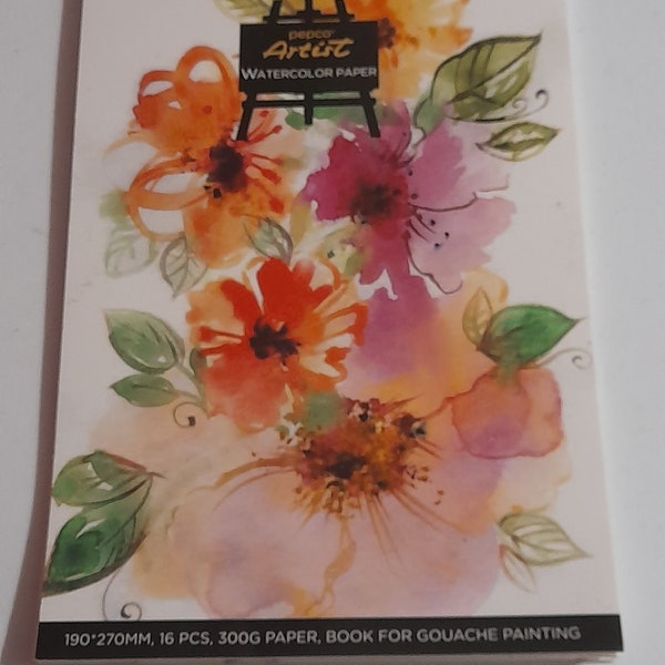Artist Water Color Paper, 3 price Watercolor paper, BookArt Craft