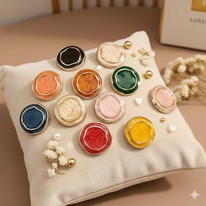 Botones de resina de colores (6-12 unidades): botones de abrigo de moda de 18-23 mm