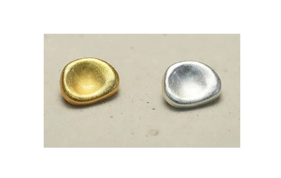 10pcs Metal Shank Buttons: Gold & Silver Blazer Buttons (20-30mm)