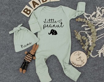 Little Peanut Set Baby Bodysuit, Elephant Tee, in a Family Full of