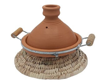 Marokkaanse tajine met een diameter van 22 cm, ongeglazuurd leveringsrelaispunt van uitstekende kwaliteit