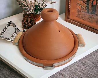 Marokkaanse tajine met een diameter van 26 cm, ongeglazuurd leveringsrelaispunt van uitstekende kwaliteit