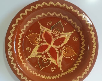 Très grand Plat en Terre Cuite Marocain de 49 cm kesriya plat couscous pour 10/12 personnes idéal couscous rfissa livraison point relais