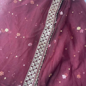Traditional Embroidered Work Bridal, Wedding Wear Indian Dupatta, Beautiful Embroidered Zari Work Chunni
