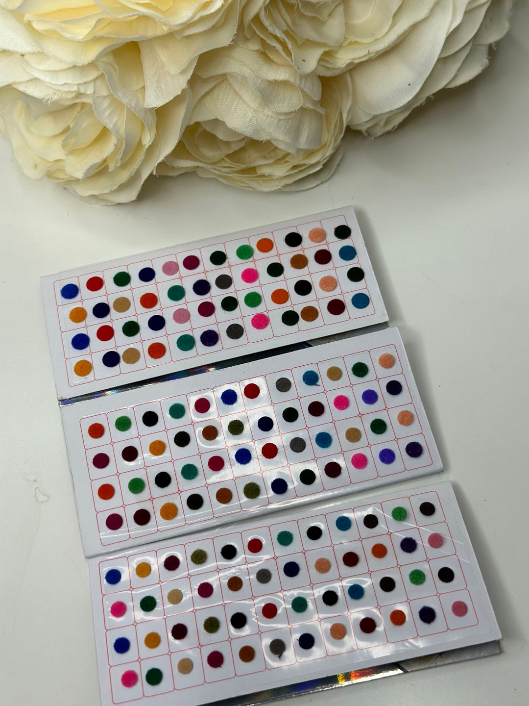 Bindi Color Chart Indian Bindis | Multi Color | Indian Bindis | Tattoo Bindis | Indian ...