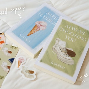 Scoops Series Book Set: Signed Copies, Bookmarks, Stickers