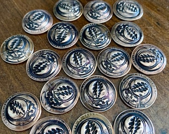 希少 Grateful Dead Fine Silver Coin 純銀  Grateful Dead Fine Silver Coin 純銀 コイン - メルカリ