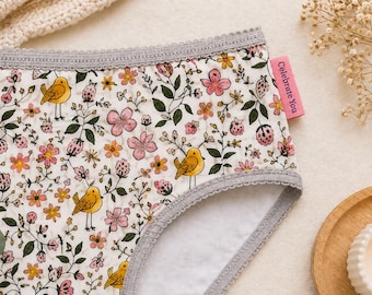 Organic Cotton Underwear: Country Boho Plus Size Handmade Inclusive Sizes 6-34