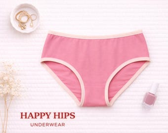 Womens Underwear Bamboo| Pink| High Waist| Size 12 | Last one