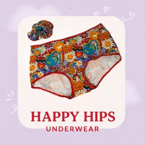 Biologisch katoenen ondergoed: lage, middelhoge of hoge taille | Zachte, comfortabele, handgemaakte damesslipjes | Milieuvriendelijk en natuurlijk