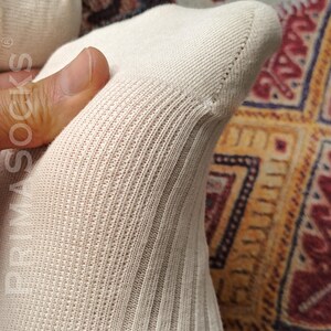 Breathable toe detail of neuropathy socks for men, designed for moisture control and air circulation.
