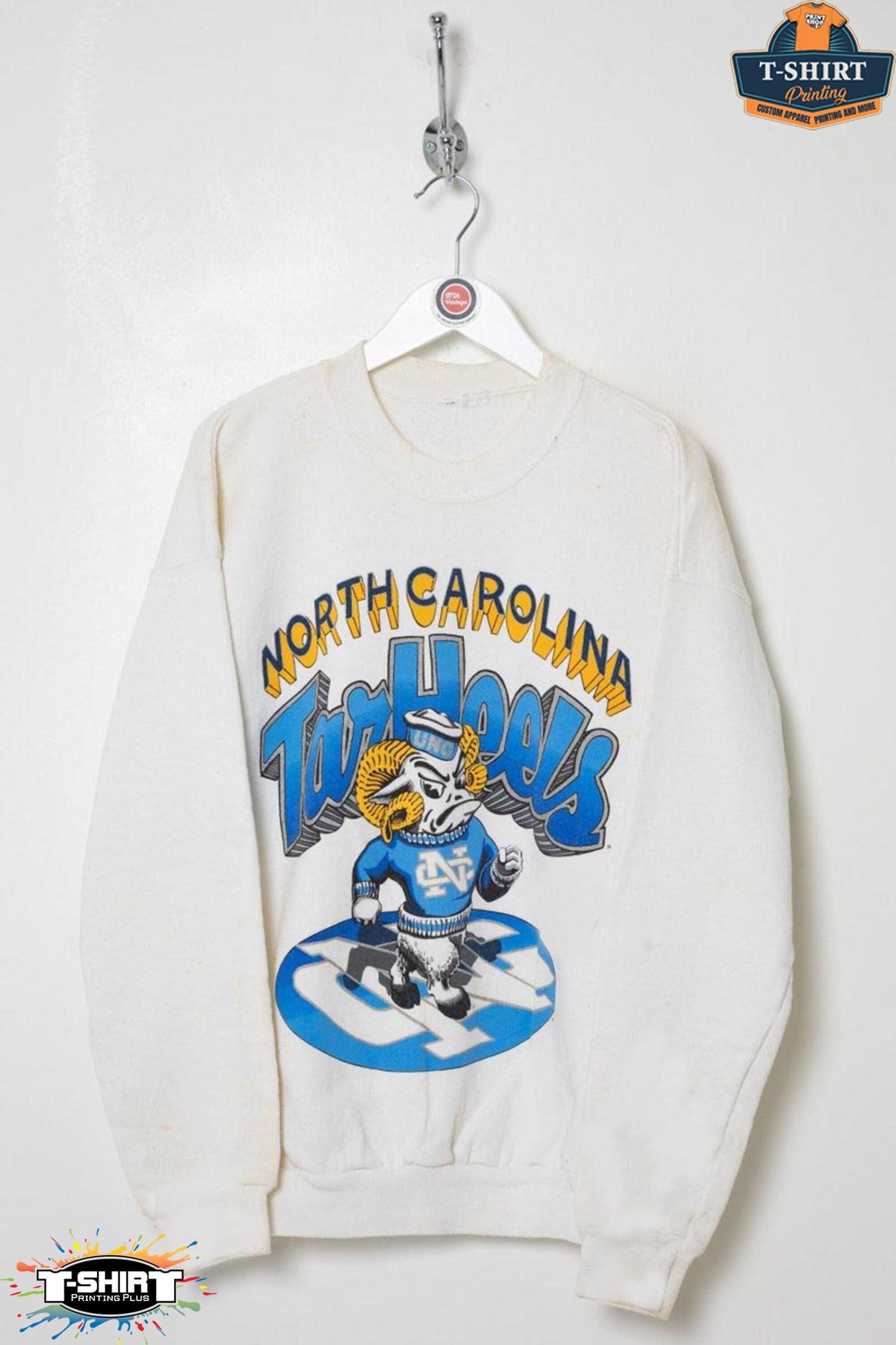 unc color graphic tee