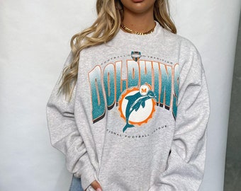Vintage NFL Miami Dolphins Big Logo Shirt, Miami Dolphins Shirt, Football Shirt, Unisex T-Shirt Sweatshirt Hoodie, Vintage Shirt