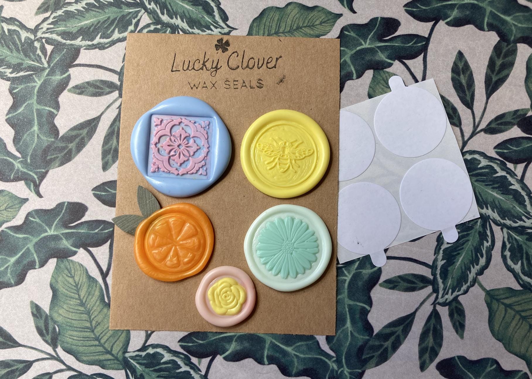 Summer Time Wax Seal Stickers- Assorted Wax Seals