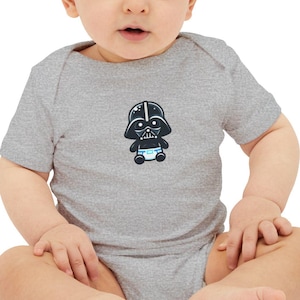 Baby Darth Vader Onesie, Infant Jersey One Piece, Baby Bodysuit, Newborn Romper, Star Wars Baby Outfit, Geeky Baby Clothes