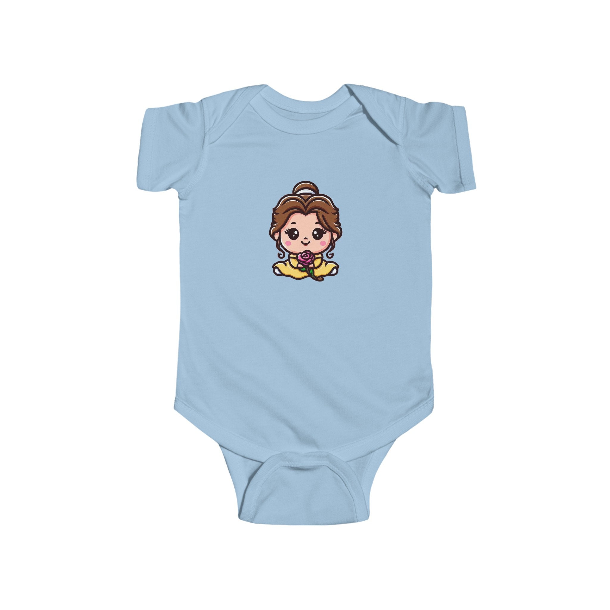Discover Disney Belle Beauty and the Beast Onesies, Cute Toddler Outfit, Baby Gift