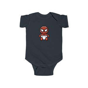 Body de bebé Spiderman Marvel, mono infantil, disfraz de superhéroe para bebé, body para recién nacido, regalo para baby shower imagen 4
