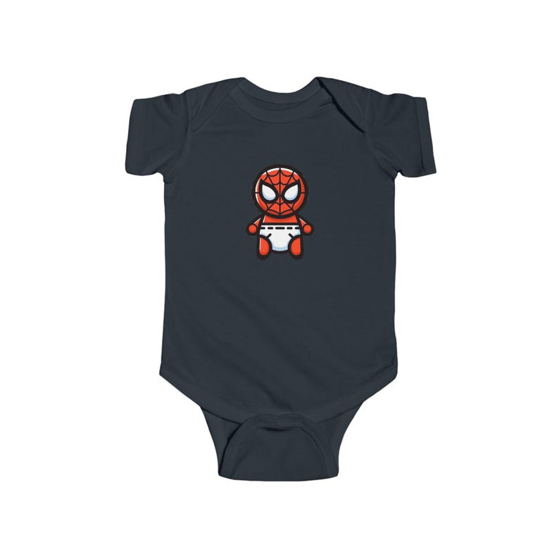 Body de bebé Spiderman Marvel, mono infantil, disfraz de superhéroe para bebé, body para recién nacido, regalo para baby shower imagen 4