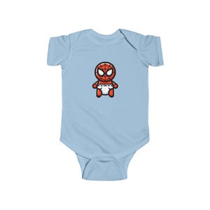 Body de bebé Spiderman Marvel, mono infantil, disfraz de superhéroe para bebé, body para recién nacido, regalo para baby shower imagen 3