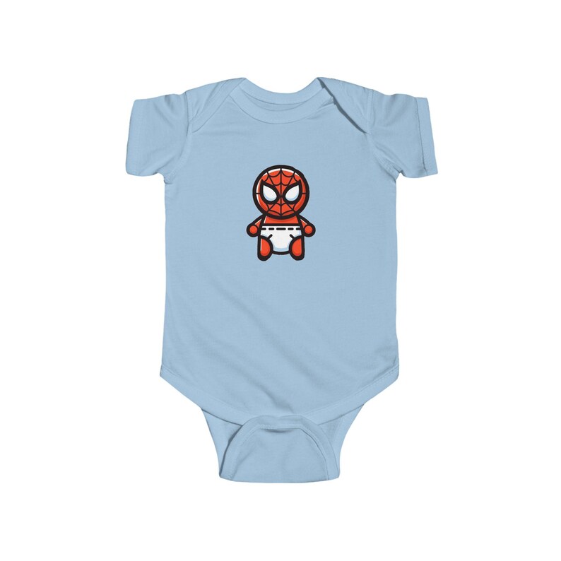 Body de bebé Spiderman Marvel, mono infantil, disfraz de superhéroe para bebé, body para recién nacido, regalo para baby shower imagen 3